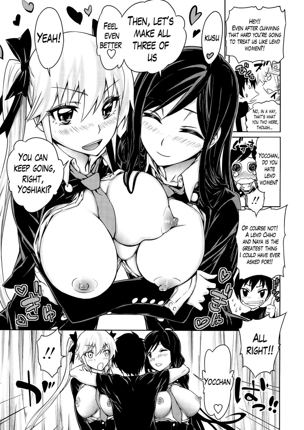 Hentai Manga Comic-Harem Butai wa Boku wo Shaburi Tsukusu-Chapter 9-Two Beauties-9